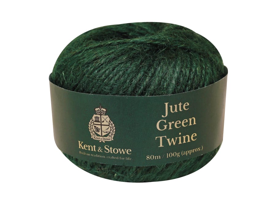 Kent & Stowe 70100800 Jute Twine Green 80m