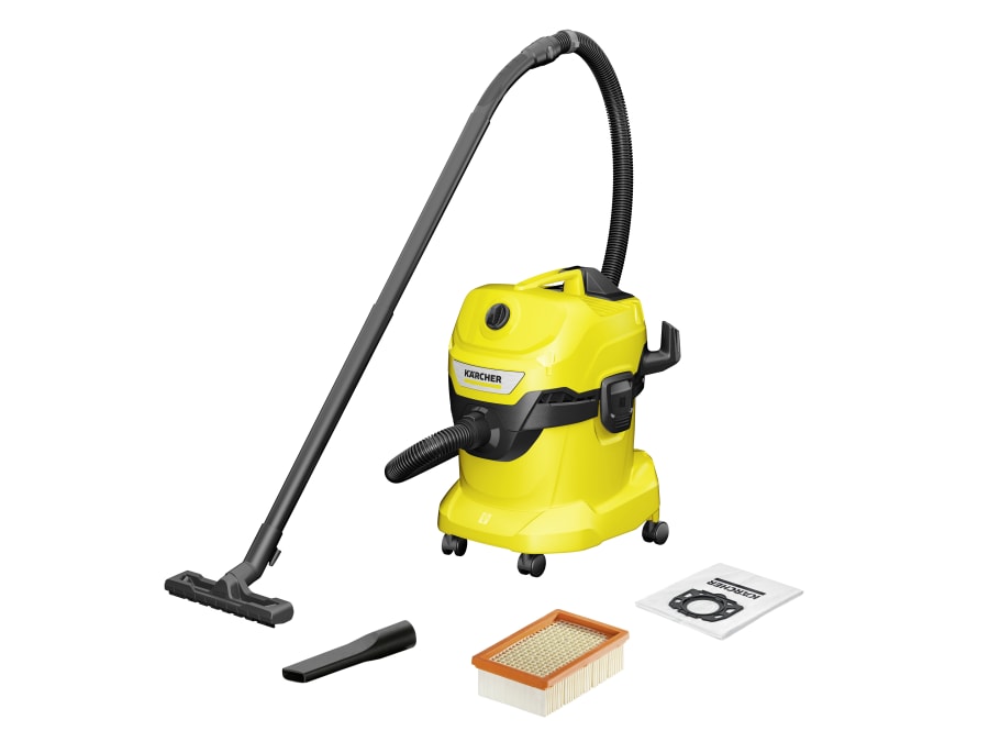 Karcher 16282030 WD 4 Wet & Dry Vacuum 1000W 240V