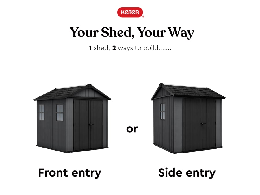 Keter Newton Plus 7.5 x 7ft Shed