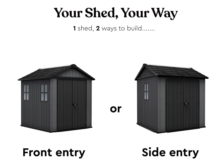 Keter Newton Plus 7 x 7.5ft Shed