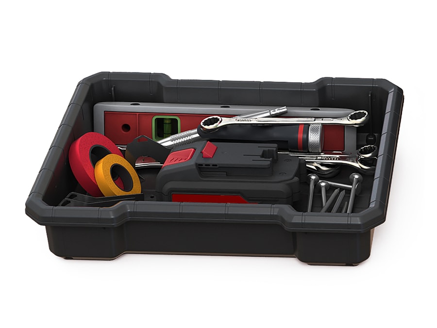 Keter 251493 Stack N Roll Cart