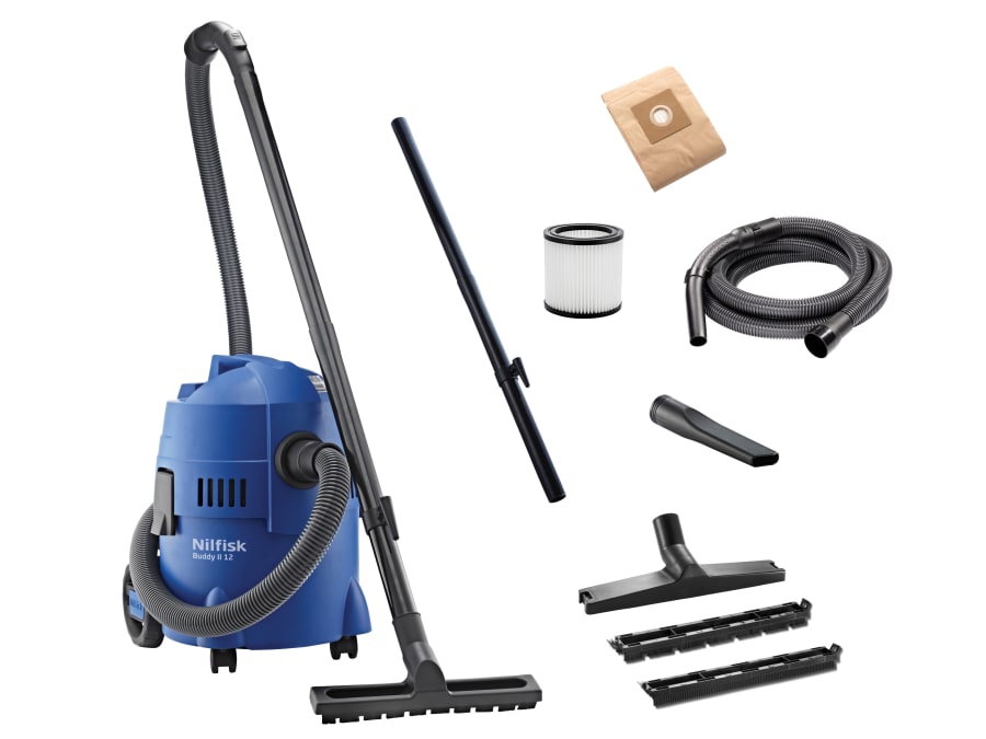 Nilfisk Buddy II 12 Litre 1200W 240V Wet & Dry Vacuum