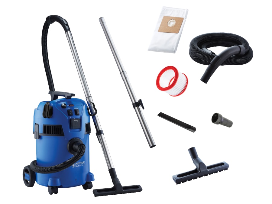 Nilfisk Multi II 22T 1200W 240V Wet & Dry Vacuum with Power Tool Take Off