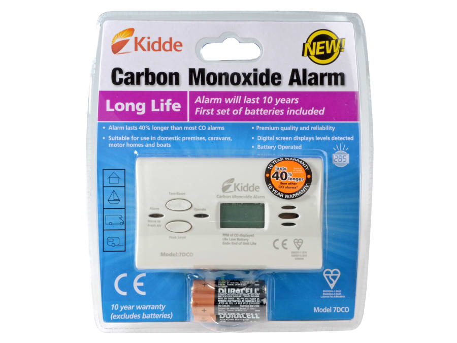 Kidde K7DCO 10-Year Digital Carbon Monoxide Alarm
