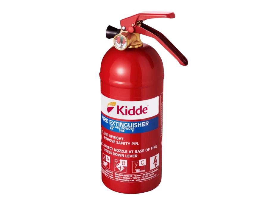 Kidde KS1KG 1.0kg ABC Multipurpose Fire Extinguisher