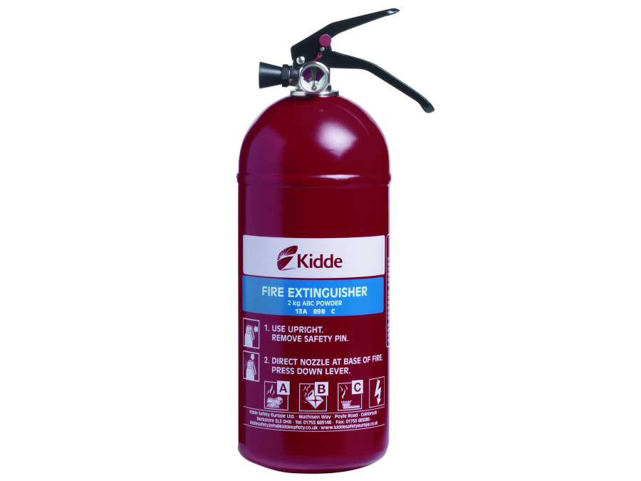 Kidde KSPD2G 2.0kg Multipurpose ABC Fire Extinguisher