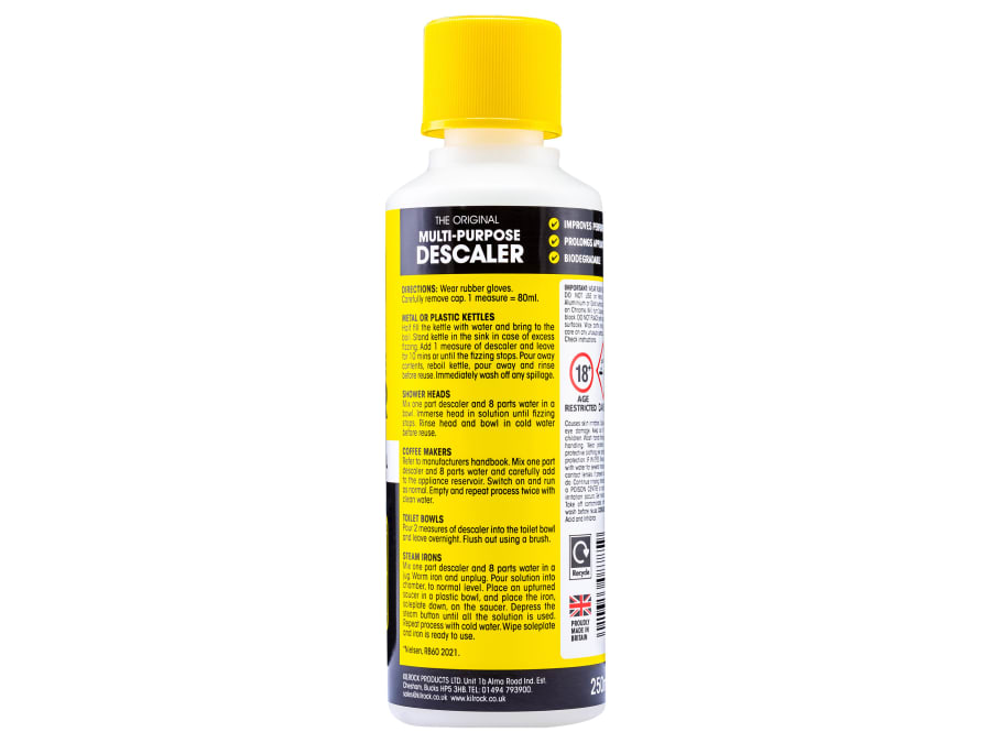 Kilrock KK20 Multi-Purpose Descaler 250ml