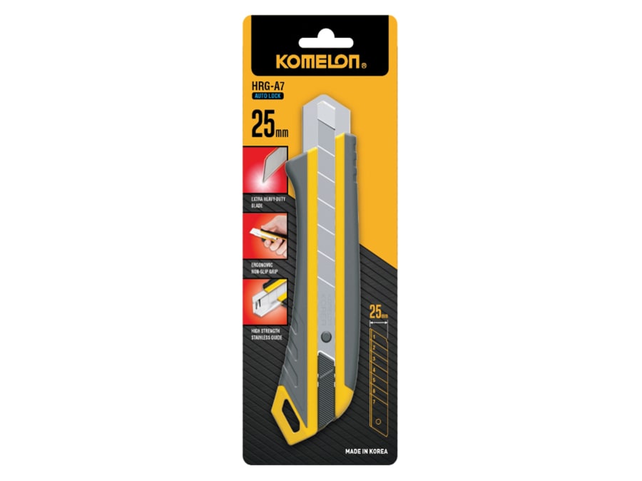 Komelon HRGA7 25mm Autolock Snap-Off Knife