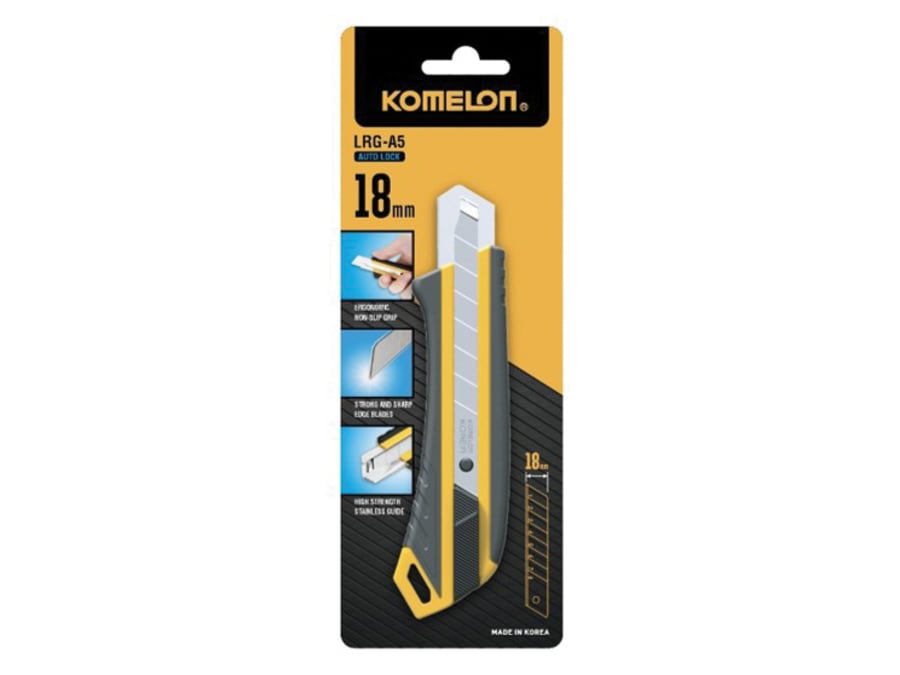 Komelon LRGA5 18mm Autolock Snap-Off Knife