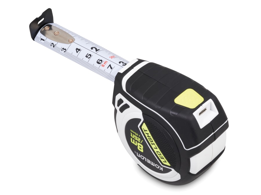Komelon PLD85 8m/26ft Tape Measure