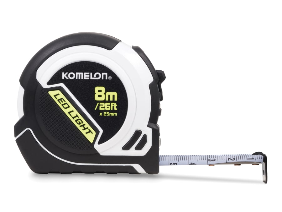 Komelon PLD85 8m/26ft Tape Measure