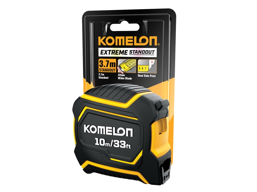 Komelon PWB102E 10m Tape Measure