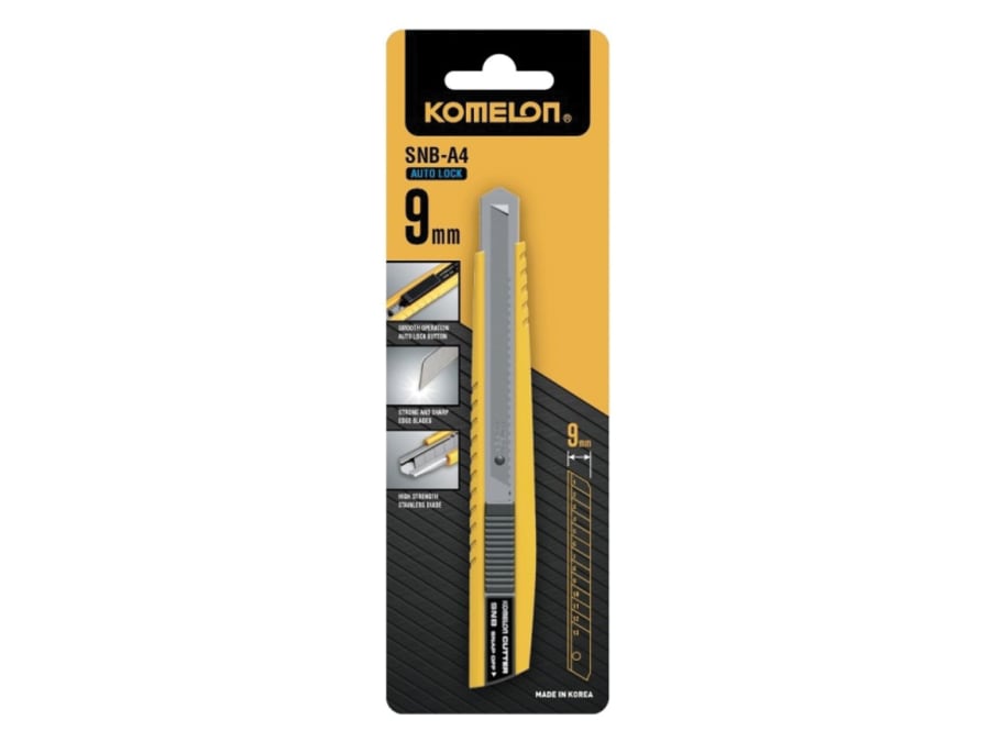 Komelon SNBA4 9mm Autolock Snap-Off Knife