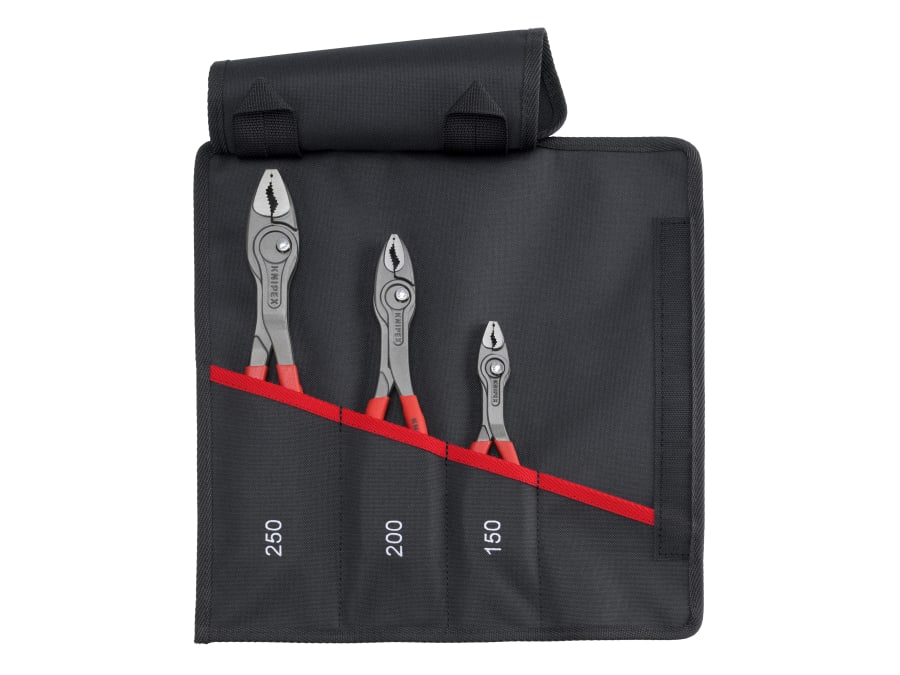 Knipex 001961V01 TwinGrip Slip Joint Pliers Set 3 Piece