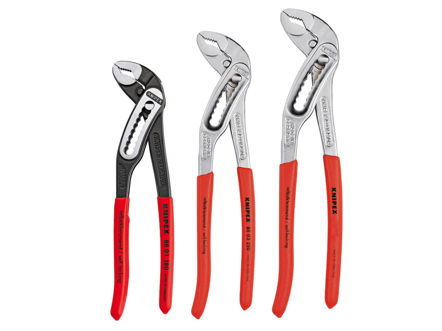 Knipex 002009V03 Alligator Water Pump Pliers Set 3 Piece