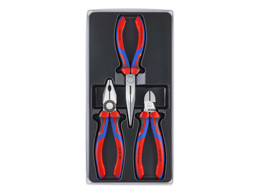 Knipex 002011 3 Piece Assembly Pliers Set