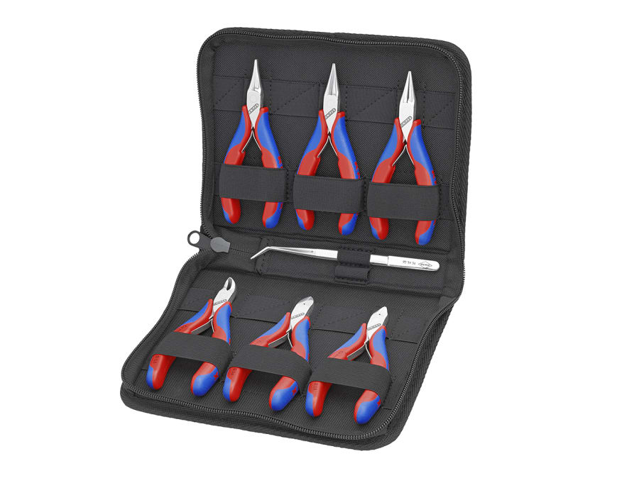 Knipex 002016 Electronic Plier Set 6 Piece