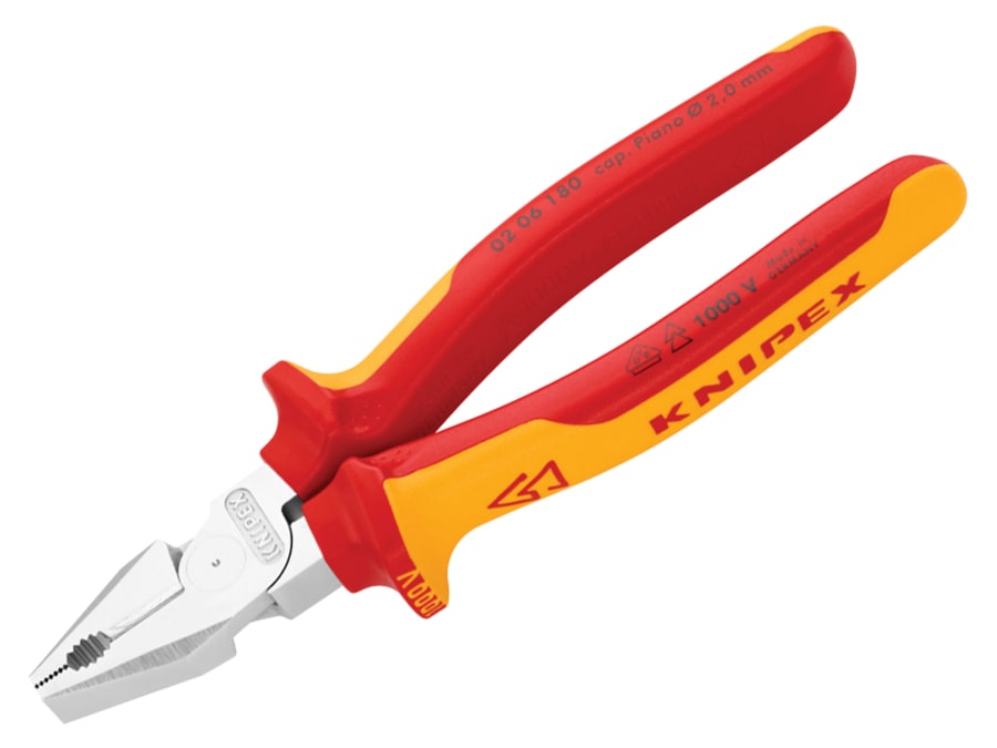 Knipex 0206180SB 180mm VDE High Leverage Combination Pliers