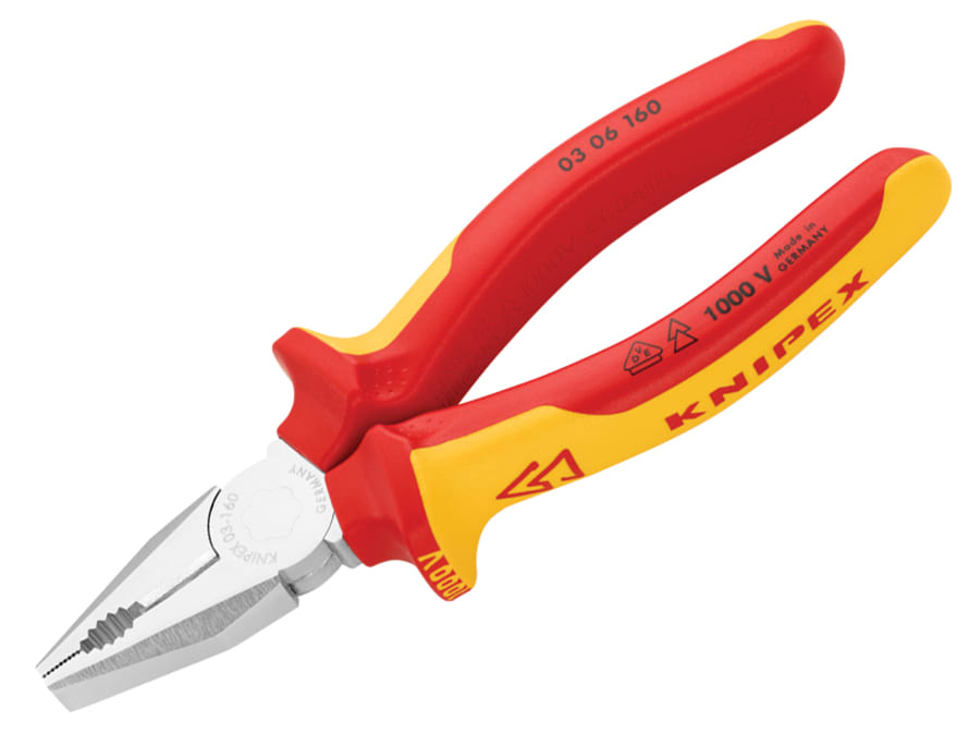 Knipex 0306160SB VDE Combination Pliers 160mm