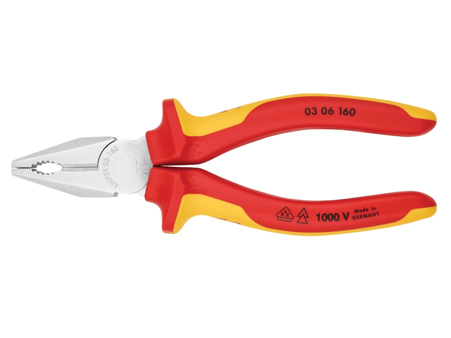 Knipex 0306160SB VDE Combination Pliers 160mm