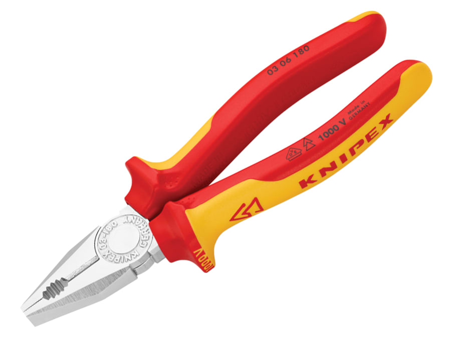Knipex 0306180SB VDE Combination Pliers 180mm