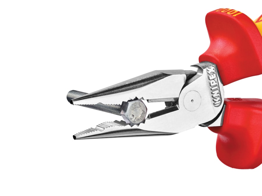 Knipex 0826145SB VDE High Leverage Needle Nose Pliers 145mm