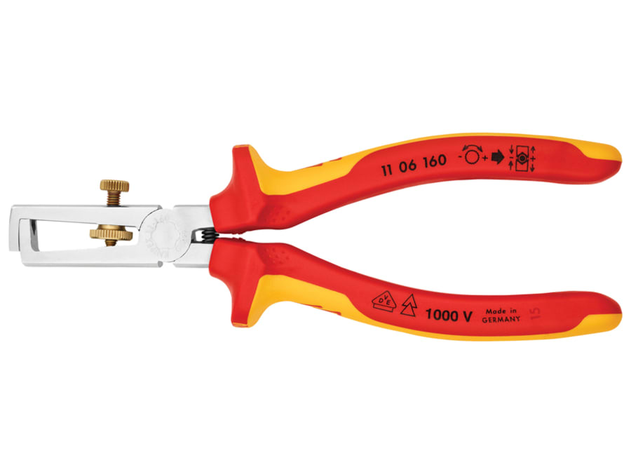 Knipex 1106160SB VDE Insulation Strippers 160mm