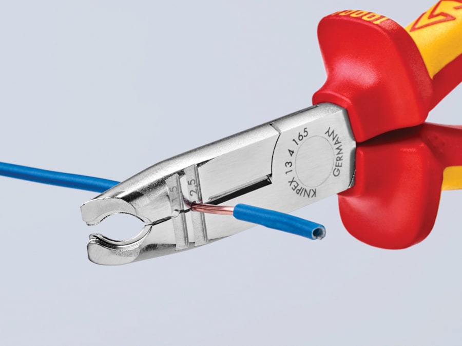 Knipex 1346165SB VDE Stripping Pliers 165mm