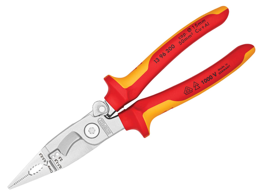 Knipex 1396200SB VDE Multifunctional Installation Pliers 200mm