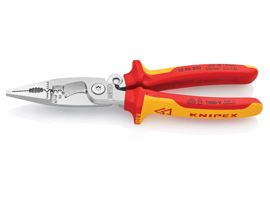 Knipex 1396200SB VDE Multifunctional Installation Pliers 200mm