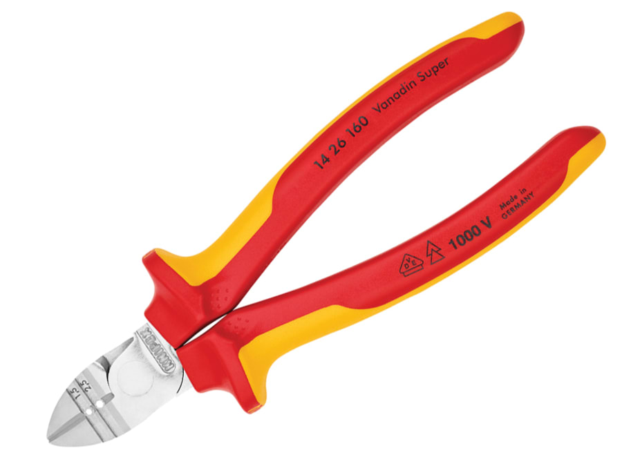 Knipex 1426160SB VDE Diagonal Insulation Stripper 160mm