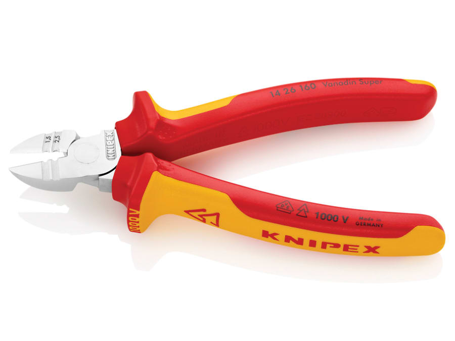 Knipex 1426160SB VDE Diagonal Insulation Stripper 160mm