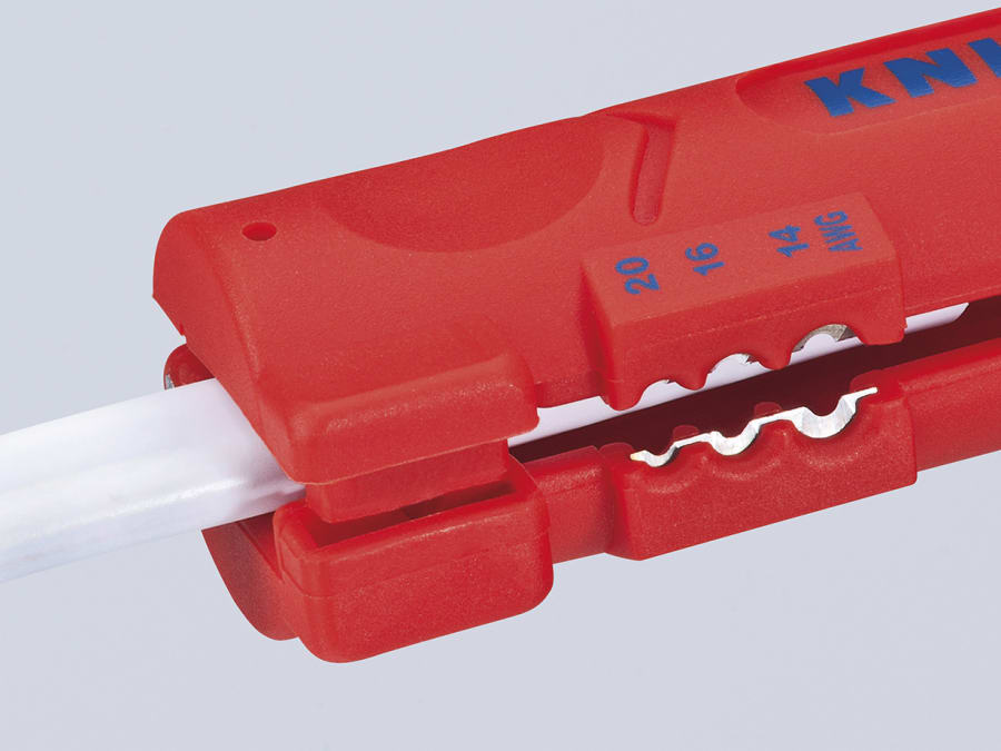 Knipex 1664125SB Stripping Tool for Flat & Round Cables