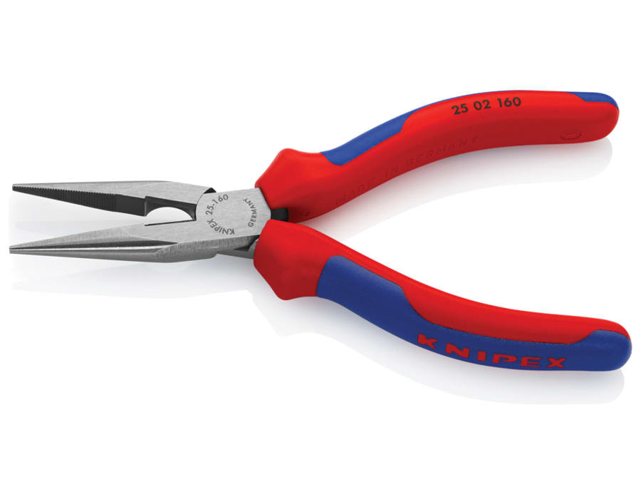 Knipex 2502160SB Snipe Nose Side Cutting Pliers 160mm