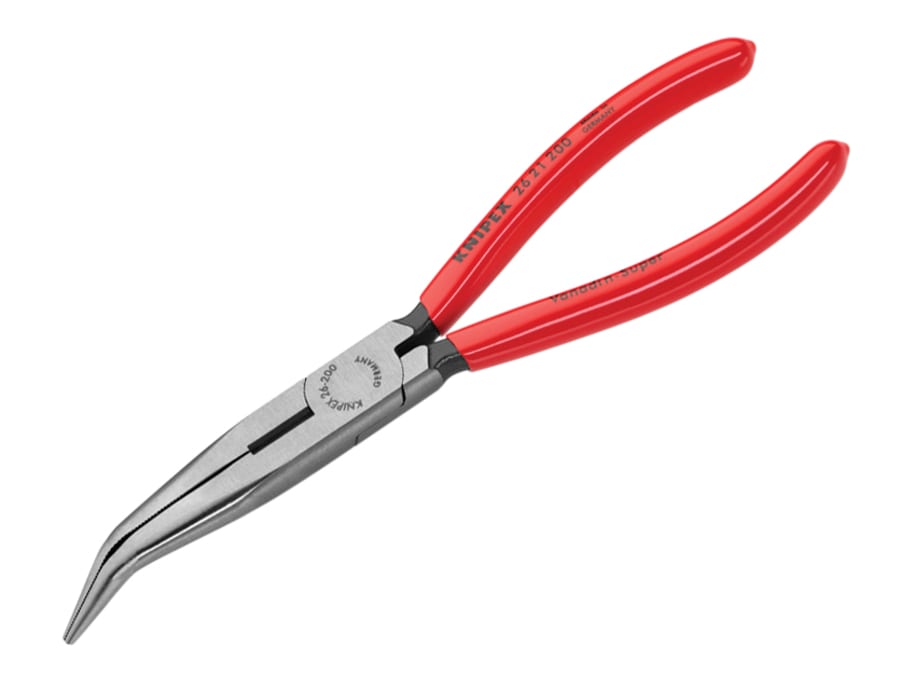 Knipex 2621200SB Snipe Nose Side Cutting Pliers 200mm