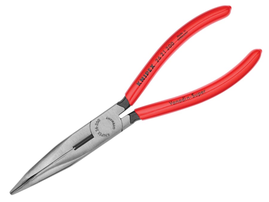 Knipex 2621200SB Snipe Nose Side Cutting Pliers 200mm