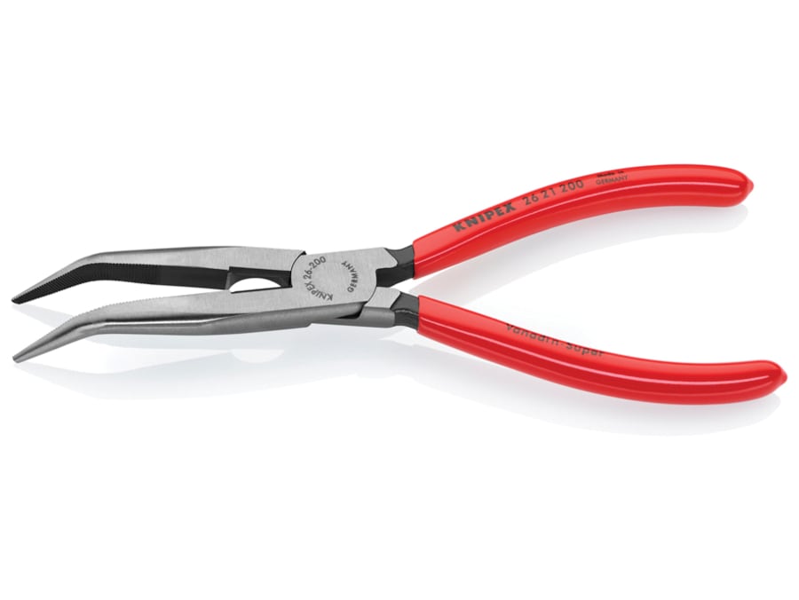 Knipex 2621200SB Snipe Nose Side Cutting Pliers 200mm