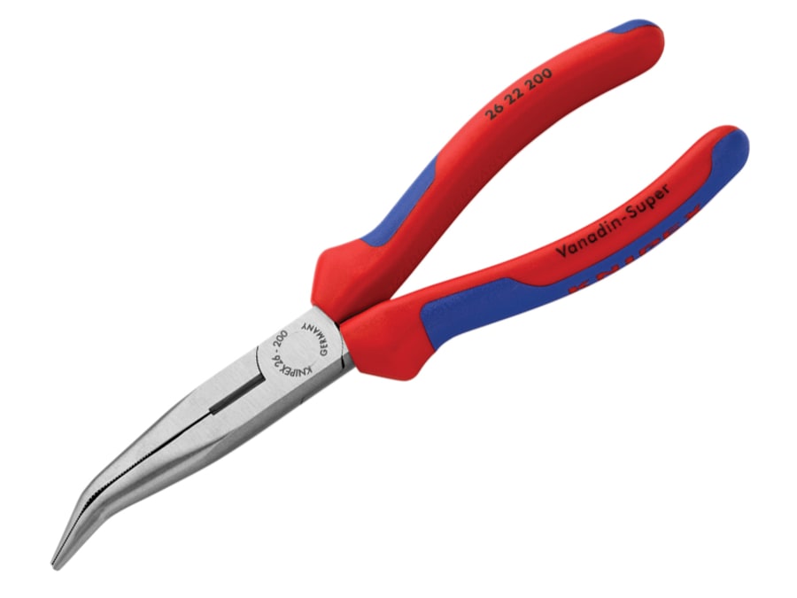Knipex 2622200SB Snipe Nose Side Cutting Pliers 200mm