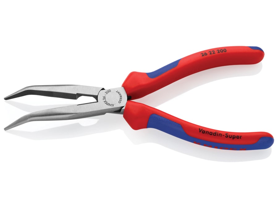 Knipex 2622200SB Snipe Nose Side Cutting Pliers 200mm