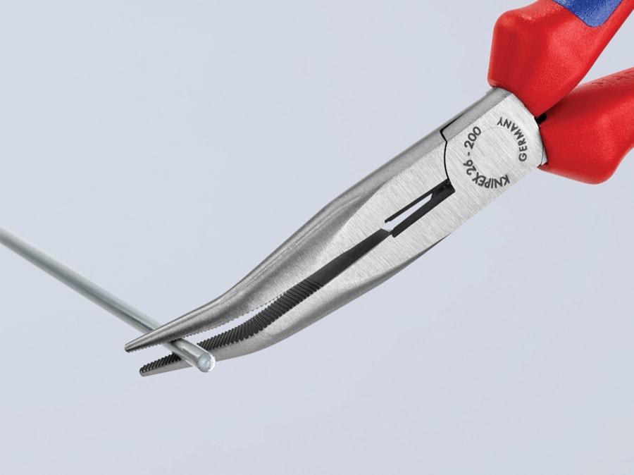 Knipex 2622200SB Snipe Nose Side Cutting Pliers 200mm