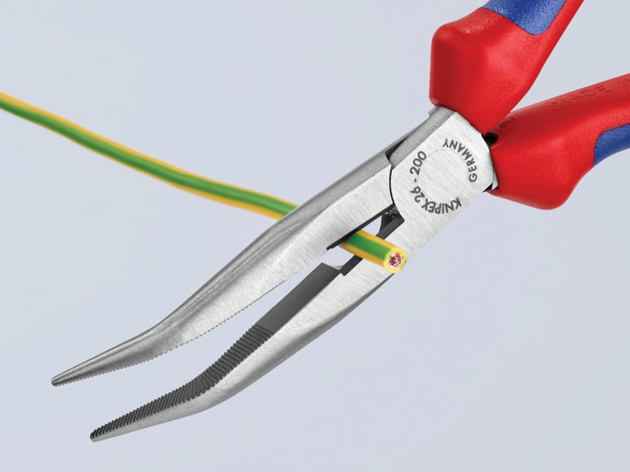 Knipex 2622200SB Snipe Nose Side Cutting Pliers 200mm