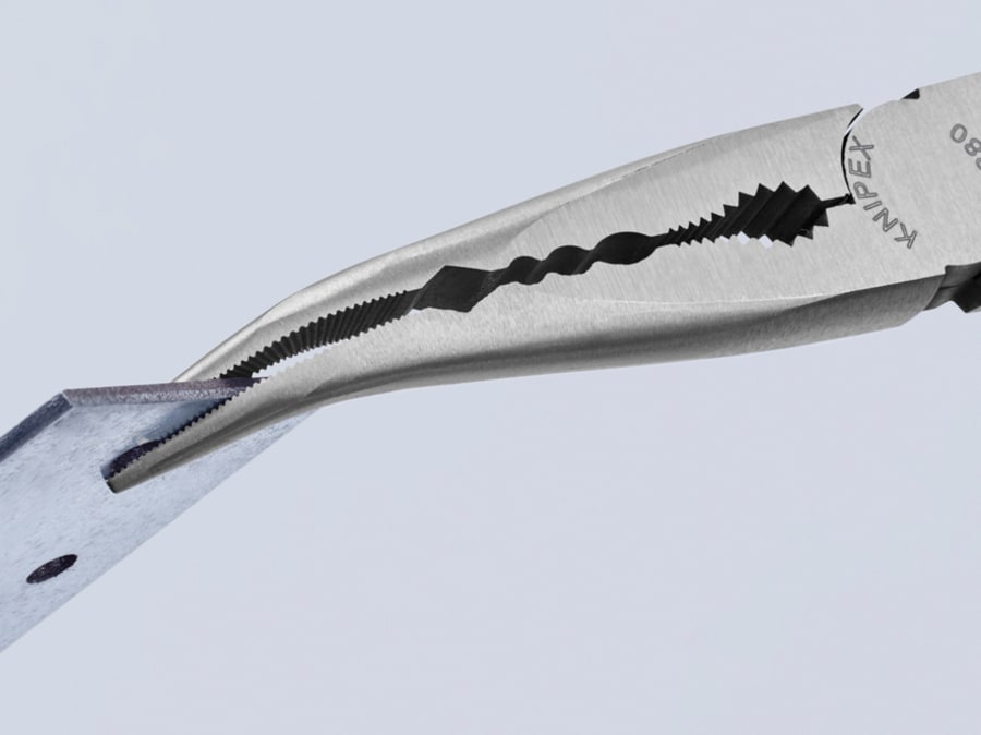 Knipex 2881280SB 280mm Long Reach Bent Needle Nose Pliers