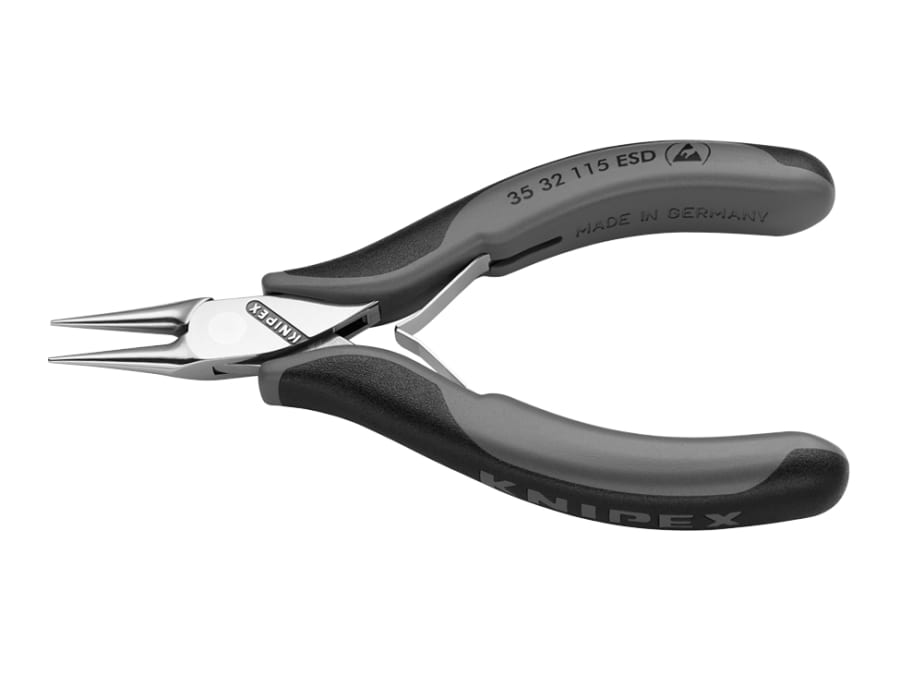 Knipex 3532115ESD 115mm Electronics Round Nose Pliers