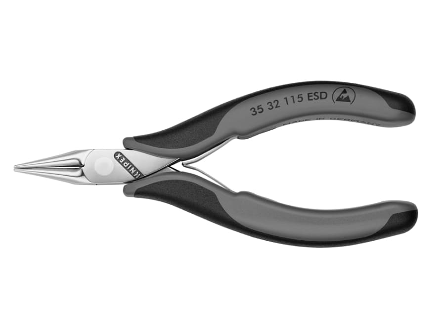 Knipex 3532115ESD 115mm Electronics Round Nose Pliers