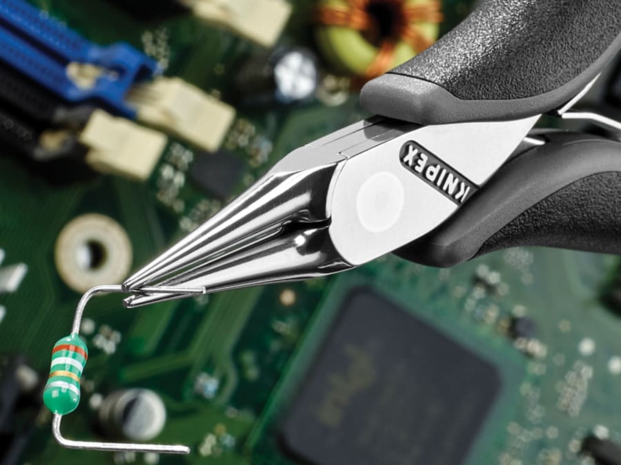 Knipex 3532115ESD 115mm Electronics Round Nose Pliers