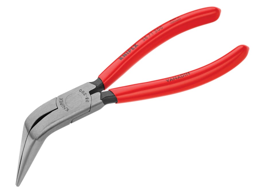 Knipex 3871200 Mechanic's Bent Nose Pliers 200mm