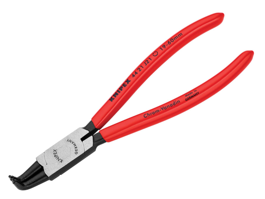 Knipex 4421J21SB Circlip Pliers Internal 90° 19-60mm