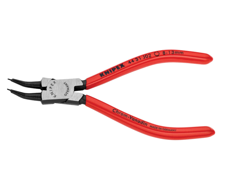 Knipex 4431J02 Circlip Pliers Internal 45° Bent Tip 8-13mm