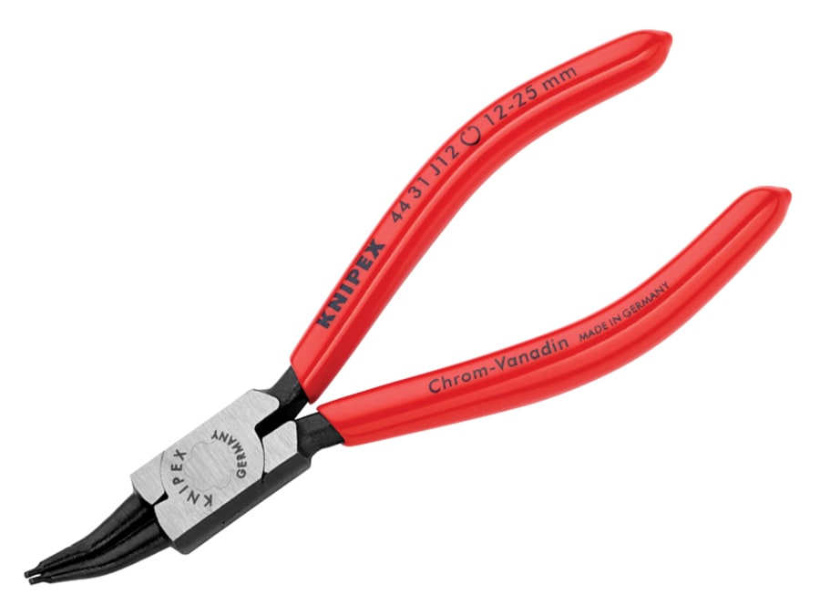 Knipex 4431J12 Internal Circlip Pliers 45° Bent Tip 12-25mm