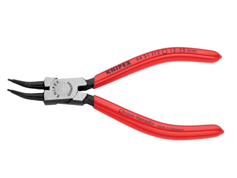 Knipex 4431J12 Internal Circlip Pliers 45° Bent Tip 12-25mm